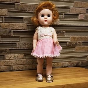 BLONDE BANGS UNDRESSED GINNY 1950s doll